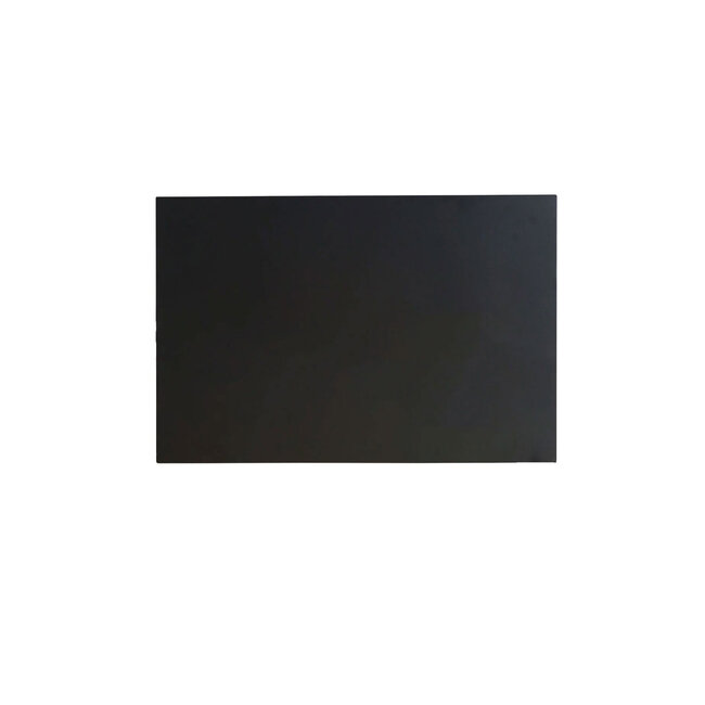 H30 x B80 T11 - Paneelradiator C4 vlakke voorzijde Mat Zwart