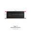 H60 x B200 T11 - Paneelradiator C4 vlakke voorzijde Mat Zwart