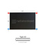 H40 x B80 T22 - Paneelradiator C4 vlakke voorzijde Mat Zwart