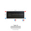 H60 x B200 T22 - Paneelradiator C8 vlakke voorzijde Mat Zwart