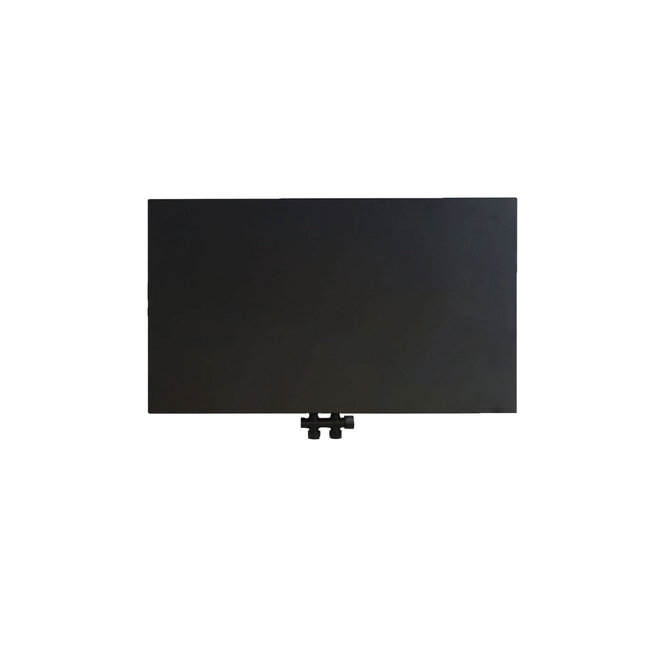 H40 x B60 T22 - Paneelradiator C8 vlakke voorzijde Mat Zwart