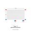 H50 x B100 T11 - Paneelradiator C8 vlakke voorzijde Wit