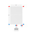 H90 x B60 T33 - Paneelradiator C8 vlakke voorzijde Wit