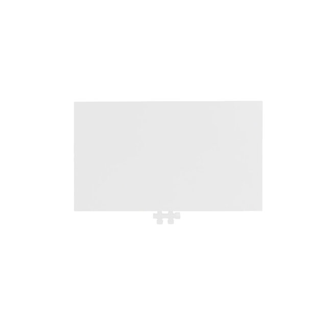 H90 x B120 T33 - Paneelradiator C8 vlakke voorzijde Wit