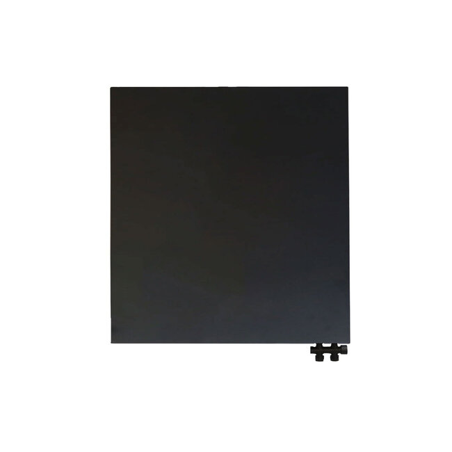H90 x B80 T11 - Paneelradiator C6 vlakke voorzijde Mat Zwart