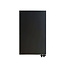 H90 x B40 T11 - Paneelradiator C6 vlakke voorzijde Mat Zwart