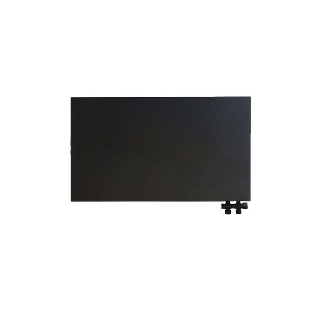 H90 x B120 T11 - Paneelradiator C6 vlakke voorzijde Mat Zwart
