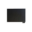 H90 x B100 T11 - Paneelradiator C6 vlakke voorzijde Mat Zwart