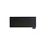 H50 x B260 T22 - Paneelradiator C6 vlakke voorzijde Mat Zwart