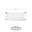 H40 x B220 T22 - Paneelradiator C4 geribbelde voorzijde Wit