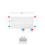 H30 x B140 T33 - Paneelradiator C8 geribbelde voorzijde Wit