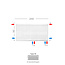 H30 x B200 T33 - Paneelradiator C8 geribbelde voorzijde Wit