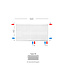 H40 x B160 T33 - Paneelradiator C8 geribbelde voorzijde Wit