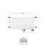 H40 x B180 T33 - Paneelradiator C8 geribbelde voorzijde Wit