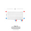 H50 x B140 T22 - Paneelradiator C8 geribbelde voorzijde Wit