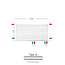 H50 x B160 T22 - Paneelradiator C8 geribbelde voorzijde Wit