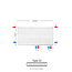 H50 x B200 T22 - Paneelradiator C8 geribbelde voorzijde Wit