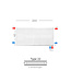 H40 x B260 T22 - Paneelradiator C6 geribbelde voorzijde Wit