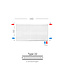 H50 x B140 T22 - Paneelradiator C6 geribbelde voorzijde Wit