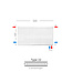 H60 x B120 T22 - Paneelradiator C6 geribbelde voorzijde Wit