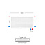 H60 x B180 T22 - Paneelradiator C6 geribbelde voorzijde Wit