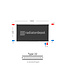 H60 x B140 T22 - Paneelradiator C6 geribbelde voorzijde Mat Zwart
