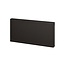 H50 x B200 T11 - Paneelradiator C8 geribbelde voorzijde Mat Zwart