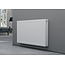 H60 x B100 T11 - Paneelradiator C6 geribbelde voorzijde Wit