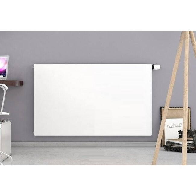 H90 x B60 T22 - Paneelradiator C4 vlakke voorzijde Wit