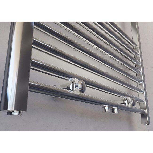 H120 x B60 cm - Handdoekradiator - Chroom