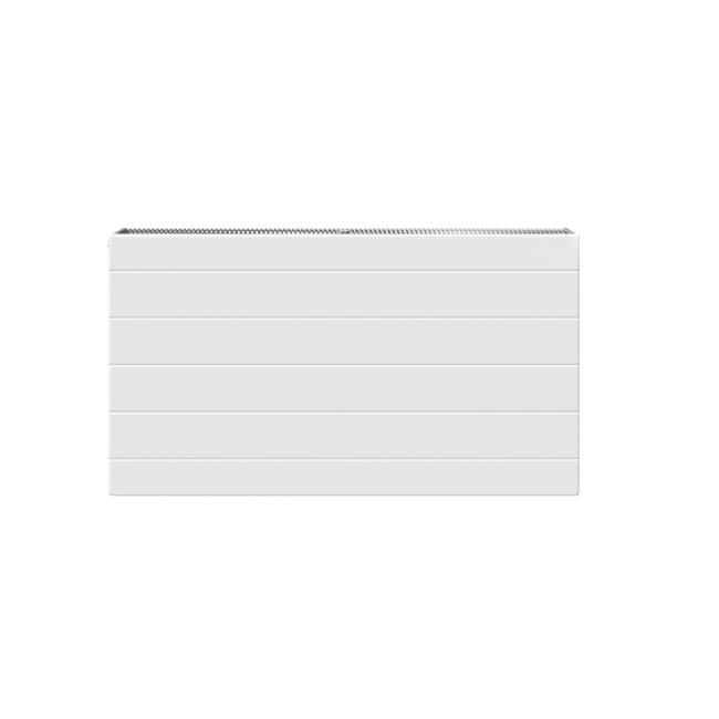 H30 x B80 T11 - Paneelradiator C4 gegroefde voorzijde Wit