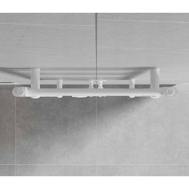 H140 x B60 cm - Handdoekradiator - Wit