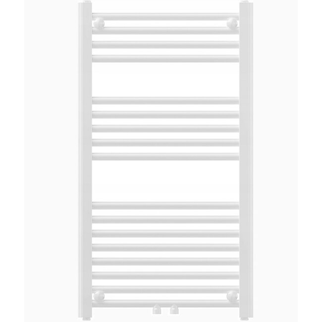 H180 x B60 cm - Handdoekradiator - Wit