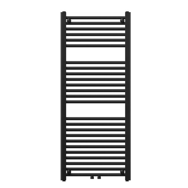 H80 x B40 cm - Handdoekradiator - Mat Zwart