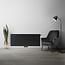 H60 x B260 T11 - Paneelradiator C8 vlakke voorzijde Mat Zwart