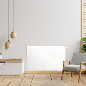 Copa H50 x B200 T22 - Paneelradiator C6 vlakke voorzijde Wit