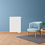 H90 x B40 T11 - Paneelradiator C6 gegroefde voorzijde Wit