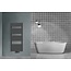 Handdoek Radiator - Midden Aansluiting - 180x50 - Zwart