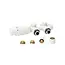 Isorad Thermostatisch Multi blok set - Wit -15 /16 mm