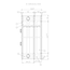H90 x B80 T33 - Paneelradiator C8 gegroefde voorzijde Mat Zwart