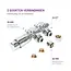 Thermostatisch Multi blok set - Goud - 15 / 16 mm