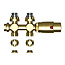 Isorad Thermostatisch Multi blok set - Goud - 15 / 16 mm