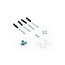 J-Console set Trias Vario hoogte 30-40-50-60 Cm
