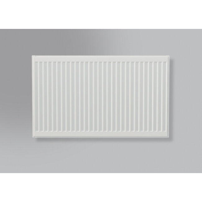 H60 x B160 T33 Paneelradiator - C4 Geribbelde voorzijde - Wit