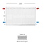 H60 x B80 T33 Paneelradiator - C4 Geribbelde voorzijde - Wit