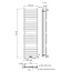 Handdoek Radiator - Midden Aansluiting - 180x50 - Wit