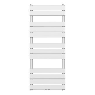 Belrad Handdoek radiator - Midden Aansluiting - 120x50 - Wit