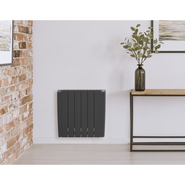 Alu Dry elektrische designradiator H58 X B108 Cm 2000W - Antraciet