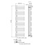 H180 x B50 cm - Handdoekradiator 890W Wit