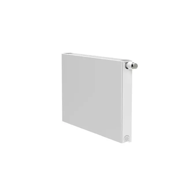 H40 x B140 T33 - Paneelradiator C4 vlakke voorzijde Wit
